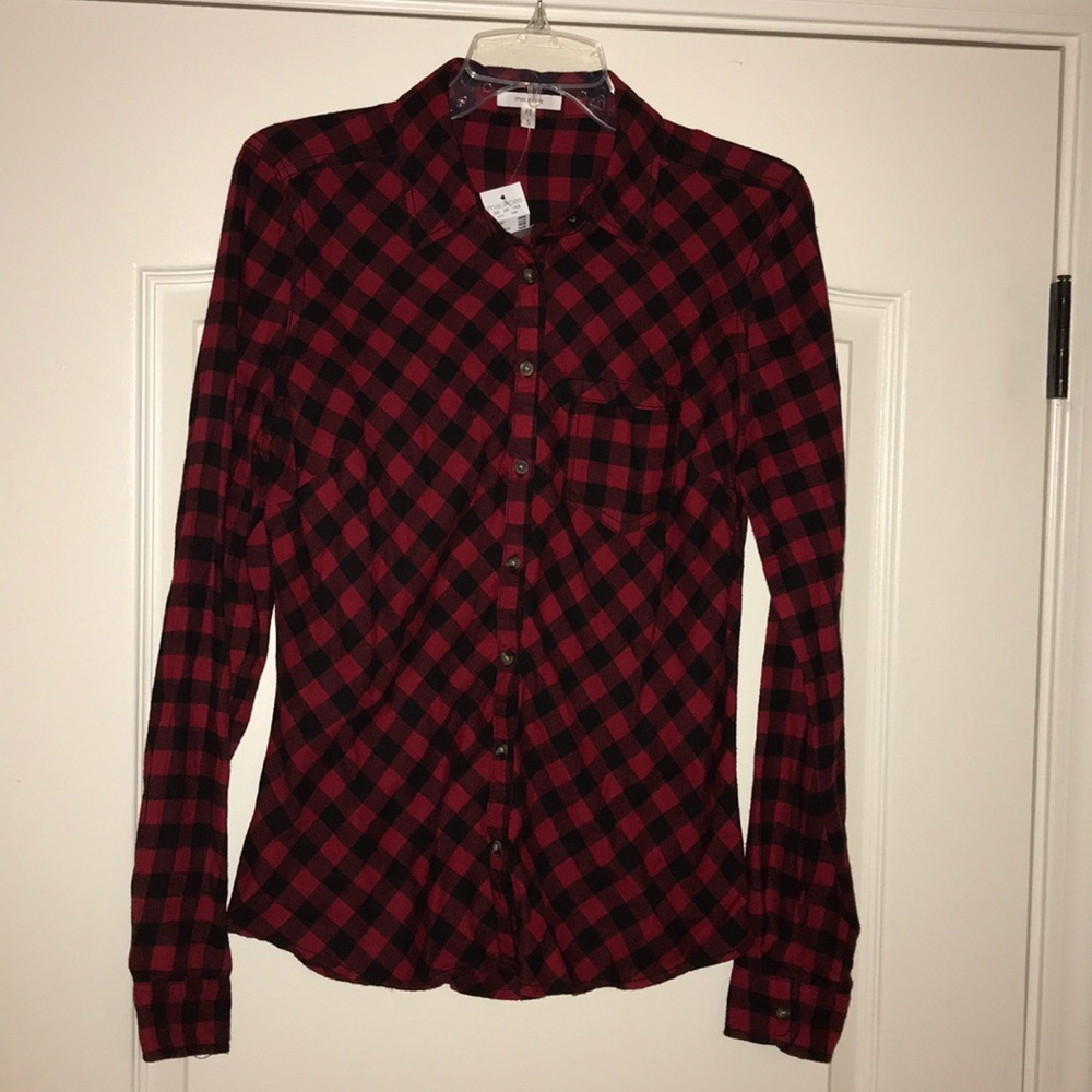 3 for $15 NWT button down plaid flannel